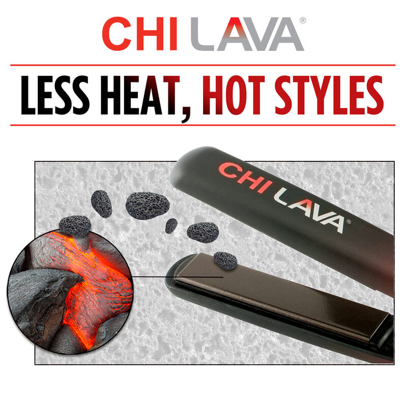 Lava 1 Inch Analog Volcanic Ceramic Hairstyling Iron, , large image number null