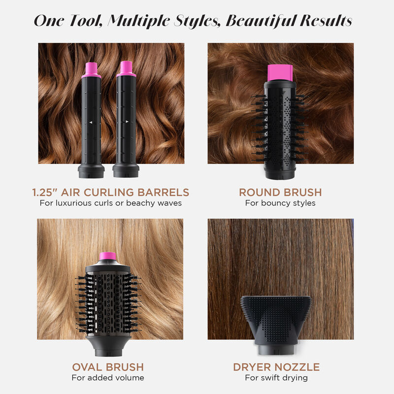 LAVA AirGlam Multi Styler - Orange, Orange, large image number null