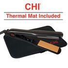 1.5 Inch Tourmaline Ceramic Wide Plate Hairstyling Iron - Onyx Black, , large image number null