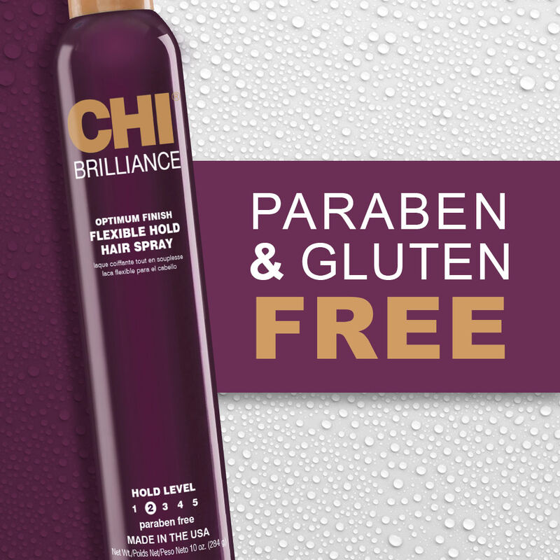 Brilliance Flexible Hold Hair Spray - 10 Ounces, , large image number null