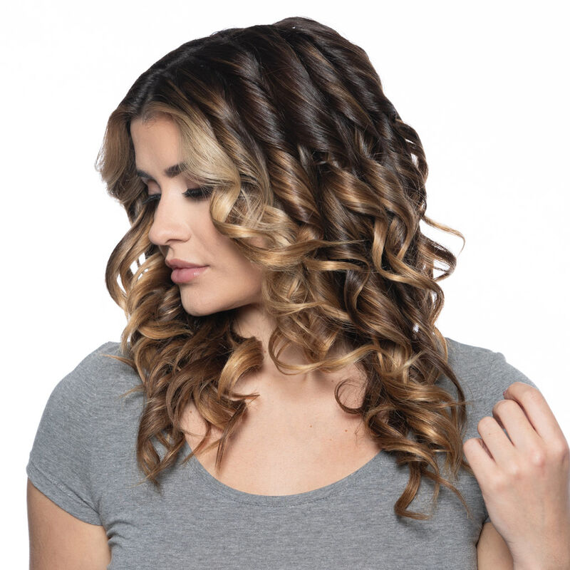 1 Inch Tourmaline Ceramic Curling Iron - Matte Black, , large image number null