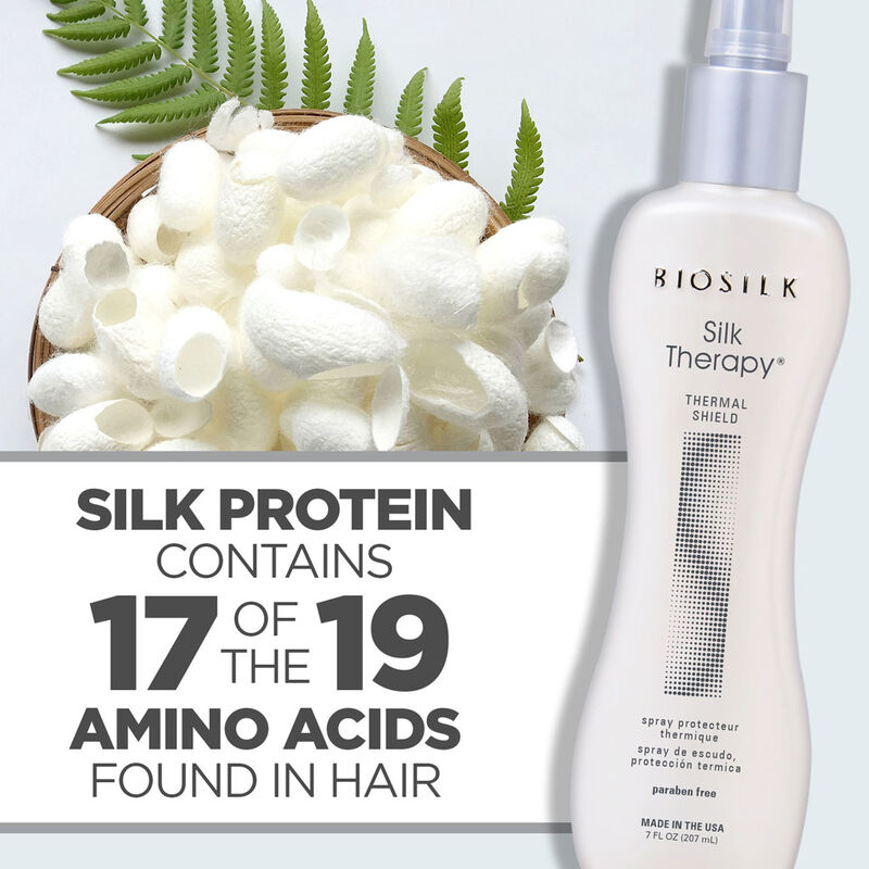 BioSilk Silk Therapy Thermal Shield Protection Spray - 7 Ounces, , large image number null