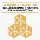 1 Inch Tourmaline Ceramic Extended Plate Hairstyling Iron - Onyx Black, , large image number null